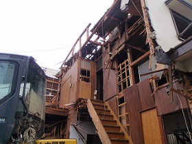 木造戸建て解体工事