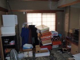 家庭内ゴミ処理　不用品回収