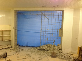 内装解体スケルトン