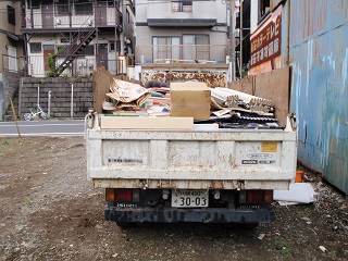 解体工事　収集運搬