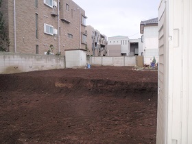 整地　残土排出処理